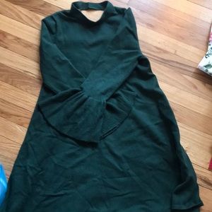 girls flare sweater dress